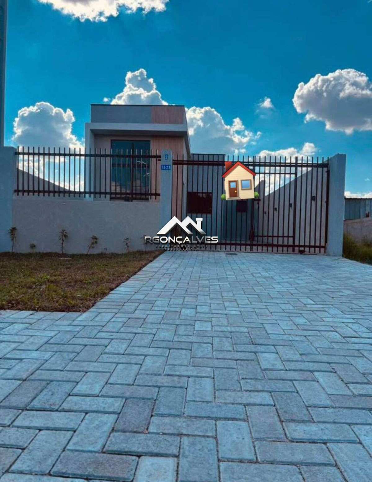 Casa à venda em Pinhais, Weissópolis, com 3 quartos, 70m²